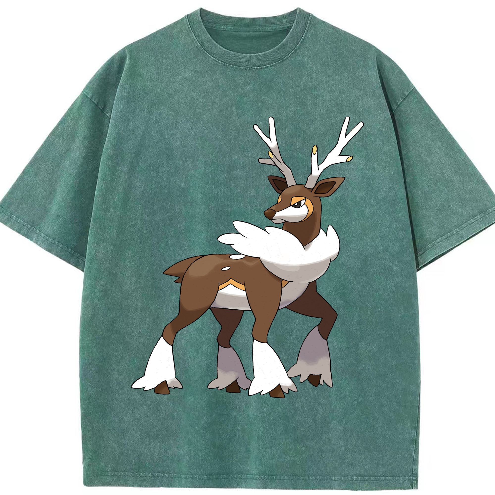 （画像用） ポケットモンスター Pokémon 綿100% ヴィンテージ風 半袖Tシャツ（フロントプリント）